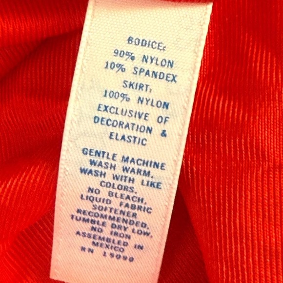 VTG Rare Olga Red Ruched Bow Maxi Nightgown/Slip  Size M Romantic Feminine - Picture 8 of 8